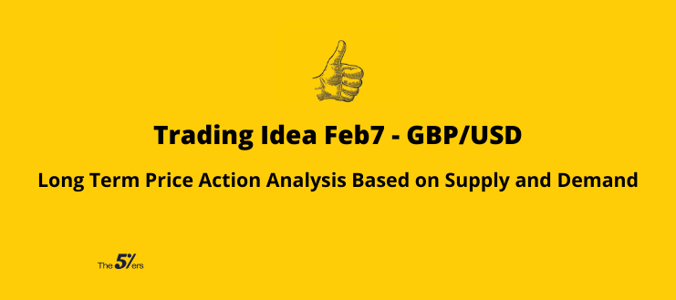 Trading Idea Feb7 – GBP/USD: Long Term Price Action Analysis