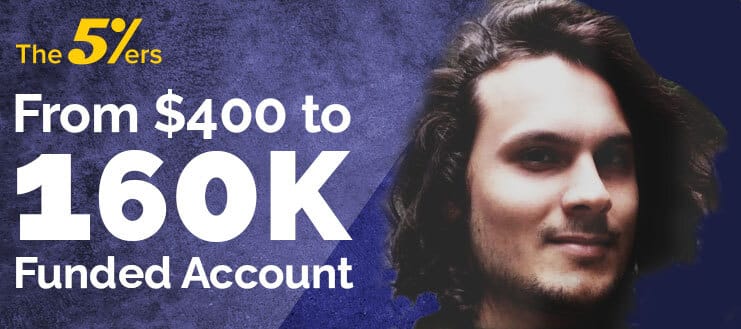 10 Months with The5ers From $400 to 160k Funded Account