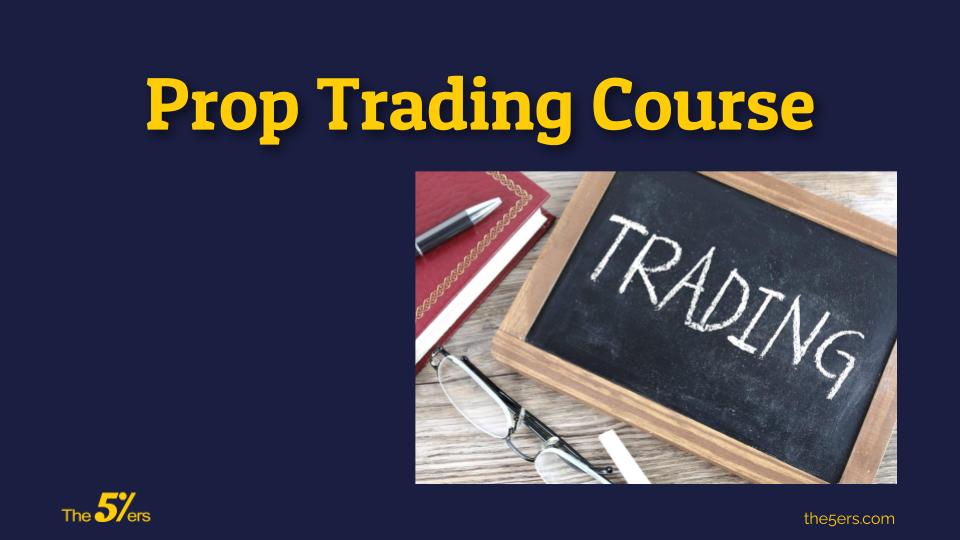 Prop Trading Course