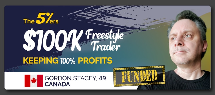 Gordon Scaled His Freestyle Account to $100K in 6 Weeks – He is Keeping 100% Profits