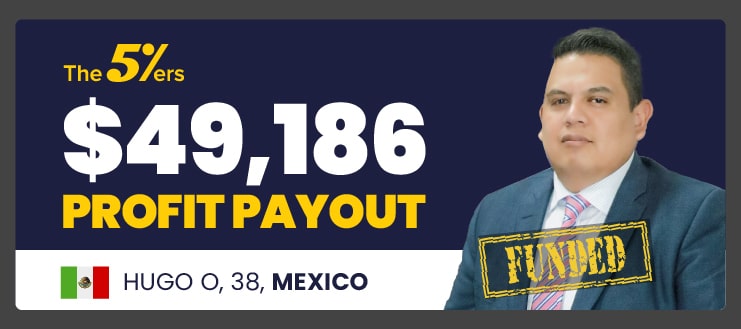 $49,186.33 Profit Payout With The5ers – Interview With One of Our Veteran Traders