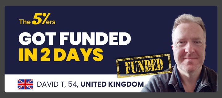 David Explains Why Trading With The5ers Helped Him Become a Better Trader