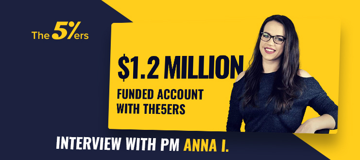 مصاحبه با آنا - یک معامله گر با سرمایه 1.2 میلیون دلاری با The5ers