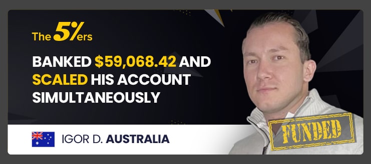 Igor D. Banked $59,068.42 and Scaled His Account Simultaneously