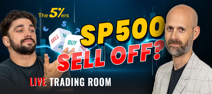 Searching For Trading Opportunities - The5ers Live Trading Room