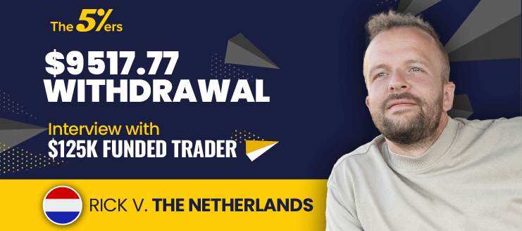 $125K Funded Trader, Scaled His Account and Withdrew $9517.77 Simultaneously