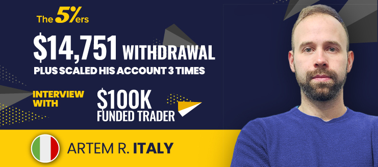 $100K Funded Trader, Scaled His Account 3 Times And Withdrew $14,751 Overall