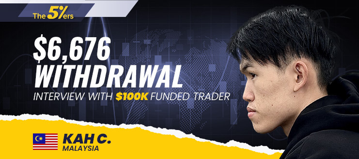 $100K Funded Trader Got Paid 2 Times And Withdrew A Total of $6,676