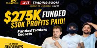 $275K Funded Trader Shares His Strategy For Success - The5ers Live Trading Room