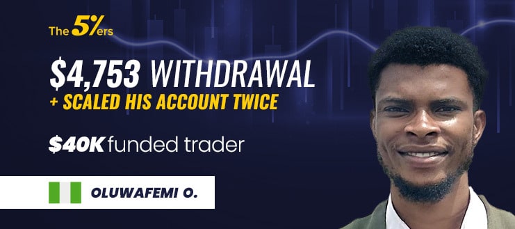 $40K Funded Trader, Scaled His Account Twice And Withdrew $4,753