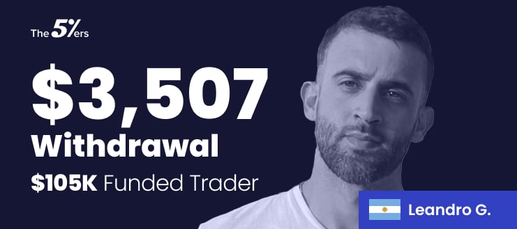 $105K Funded Trader Got Paid 3 times and Withdrew $3,507 Overall