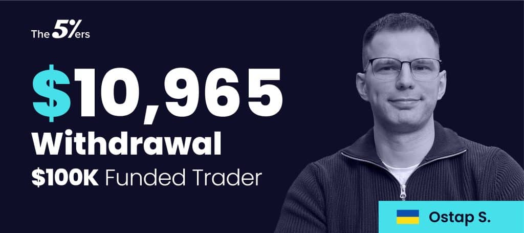 $100K Funded Trader Got Paid 3 times and Withdrew $10,965