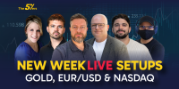 Gold EUR/USD & NASDAQ – New Week, New Trades LIVE
