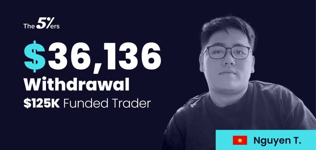 $125K Funded Trader Got Paid 7 times and Withdrew $36,136