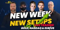New Week, New Setups – Live Trading Gold, NASDAQ & EUR/USD