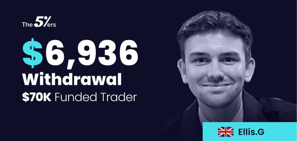 $70K Funded Trader Got Paid 4 times and Withdrew $6,936